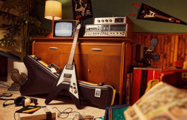 A Gibson bejelentette a Kirk Hammett 1979 Flying V modellt