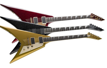 ESP/LTD Kirk Hammett Signature KH-V Metallic Gold – teszt