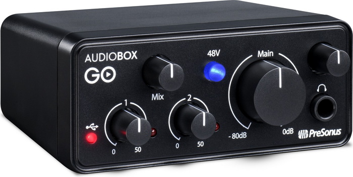PreSonus AudioBox GO 04 fr 700x