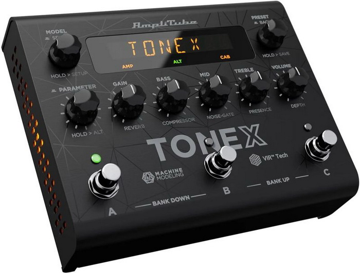 IK Multimedia AmpliTube Tonex effekt pedal angle 700x