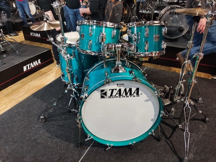 Tama Superstar 50th Aqua Marine 750x