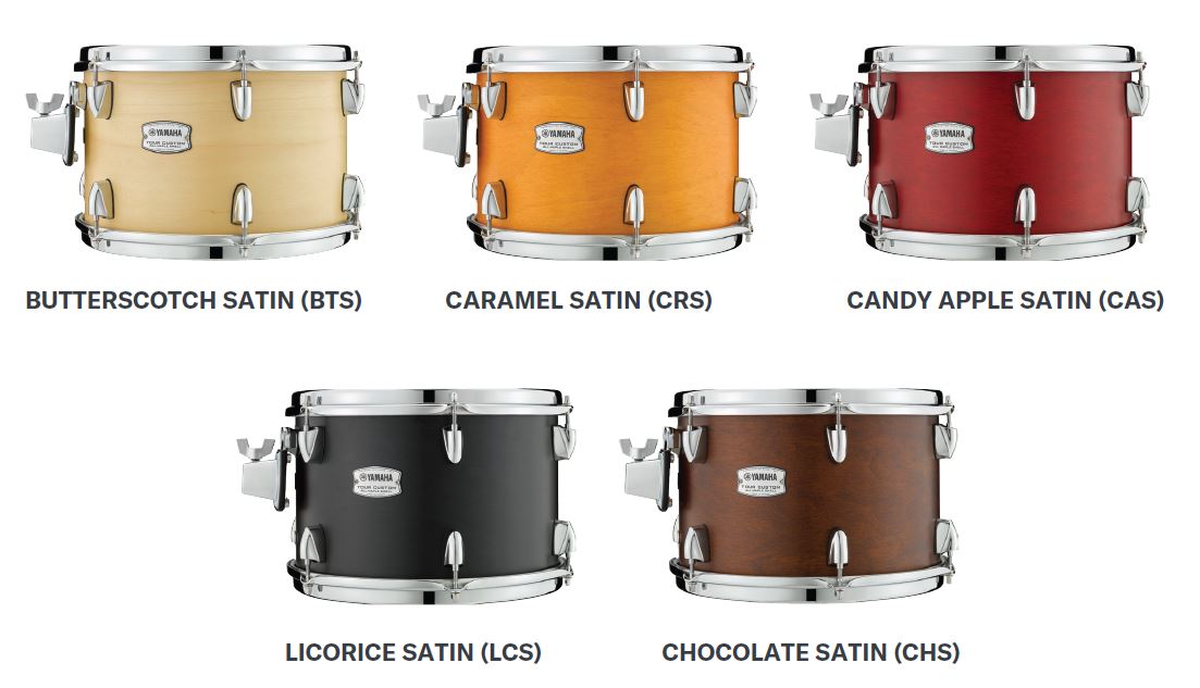 Yamaha NAMM News 2024 Drums Tour Custom new colors