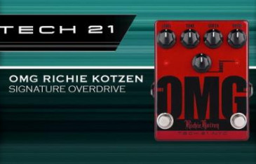 Tech21 OMG - Richie Kotzen signature overdrive pedál 
