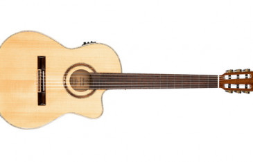 Ortega RCE138-T4 thinline nejlonhúros gitár teszt 