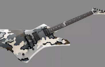 ESP és LTD James Hetfield Snakebyte Camo signature gitárok