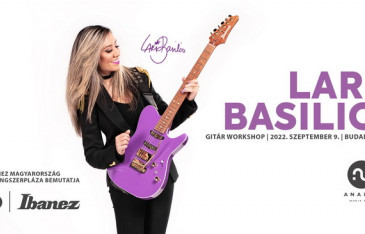 Lari Basilio meghív mindenkit a szeptemberi Ibanez gitár workshopra